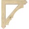 Ekena Millwork Balboa Arts & Crafts Rough Sawn Bracket, Douglas Fir, 6"W x 38"D x 42"H BKT06X38X42BOA03RDF - alternate 3